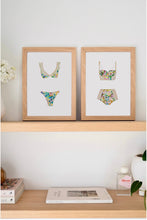 Load image into Gallery viewer, Faraway Meadow bikini print