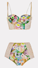 Load image into Gallery viewer, Dazzle and Dance bikini print