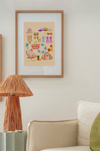 Load image into Gallery viewer, A3 /A2 Fun in the Sun Poster Print