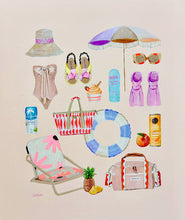 Load image into Gallery viewer, Fun in the Sun - Giclee Fine Art Print