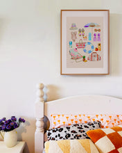 Load image into Gallery viewer, A3 /A2 Fun in the Sun Poster Print