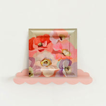 Load image into Gallery viewer, 'Poppy Study 2' Original artwork on up-cycled wooden frame