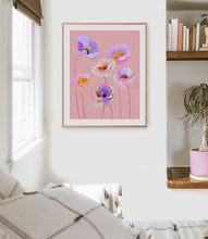 Load image into Gallery viewer, 'Tall Poppies'- Giclee Fine Art Print
