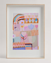 Load image into Gallery viewer, A3 / A2 Tulips and Tea poster print