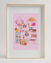 Load image into Gallery viewer, A3 / A2 Tutti Frutti Summer Poster print