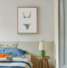 Load image into Gallery viewer, Faraway Meadow bikini print