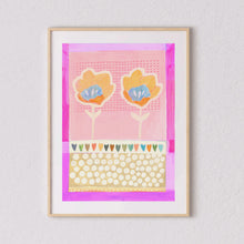 Load image into Gallery viewer, A3 Pansy with Spots print