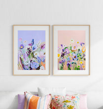 Load image into Gallery viewer, A3 / A2 Garden by the Sea poster print
