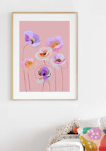 Load image into Gallery viewer, A3 / A2 Tall Poppies print
