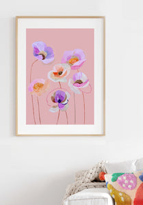 A3 / A2 Tall Poppies print