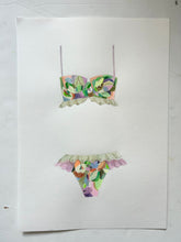 Load image into Gallery viewer, Bouganvillea Bikini - Watercolour Painting
