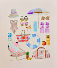 Load image into Gallery viewer, Fun in the Sun - Giclee Fine Art Print
