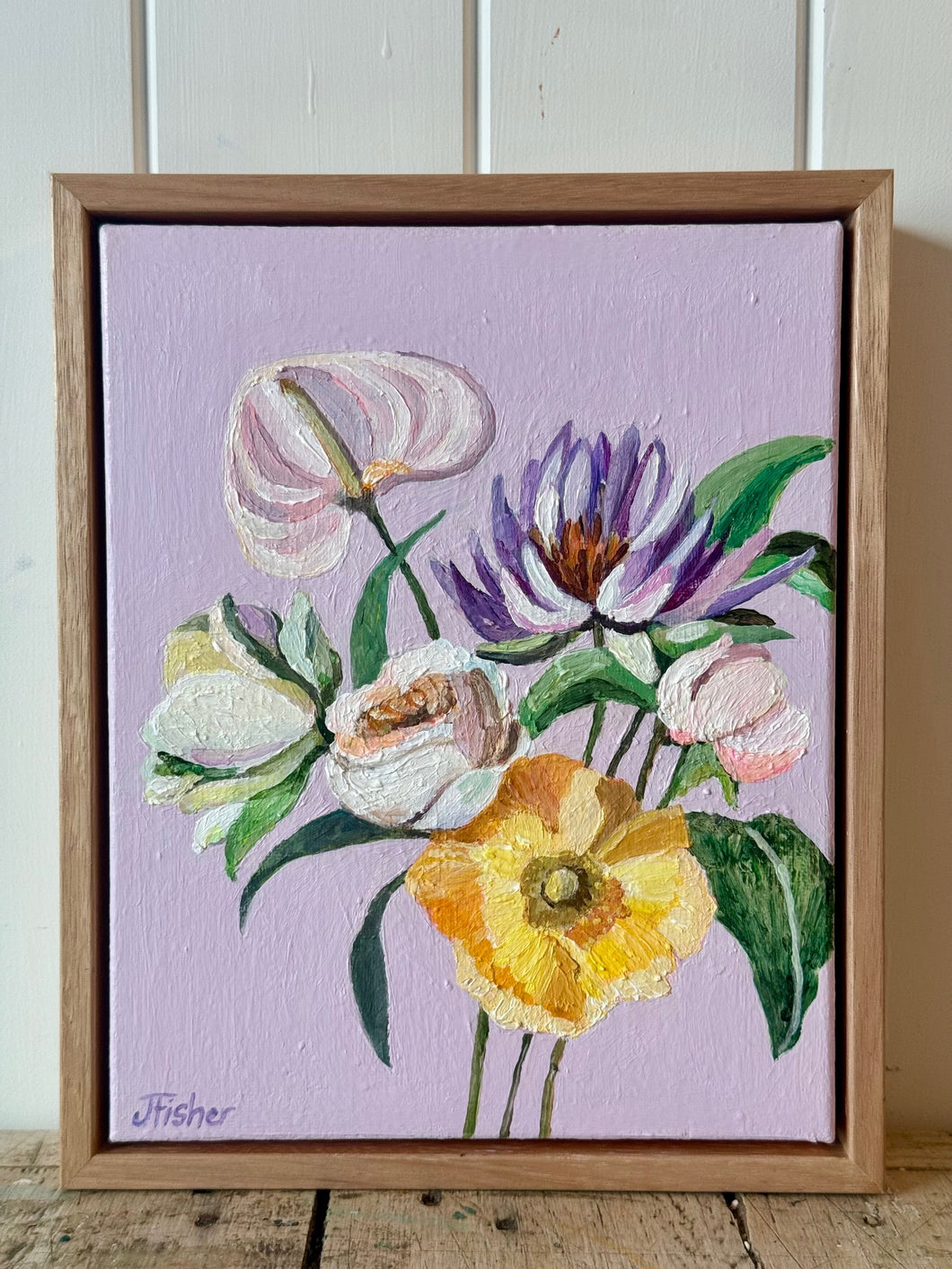 Yellow Poppy bouquet