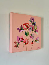 Load image into Gallery viewer, Pink pea ' Original Artwork unframed
