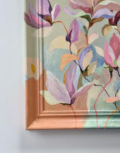 Load image into Gallery viewer, 'Our favourite tree' Original artwork on up-cycled wooden frame
