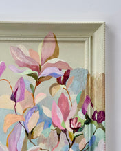 Load image into Gallery viewer, 'Our favourite tree' Original artwork on up-cycled wooden frame
