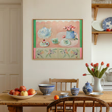 Load image into Gallery viewer, &#39;Strawberry Teatime&#39;- Giclee Fine Art Print
