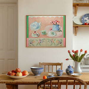 'Strawberry Teatime'- Giclee Fine Art Print