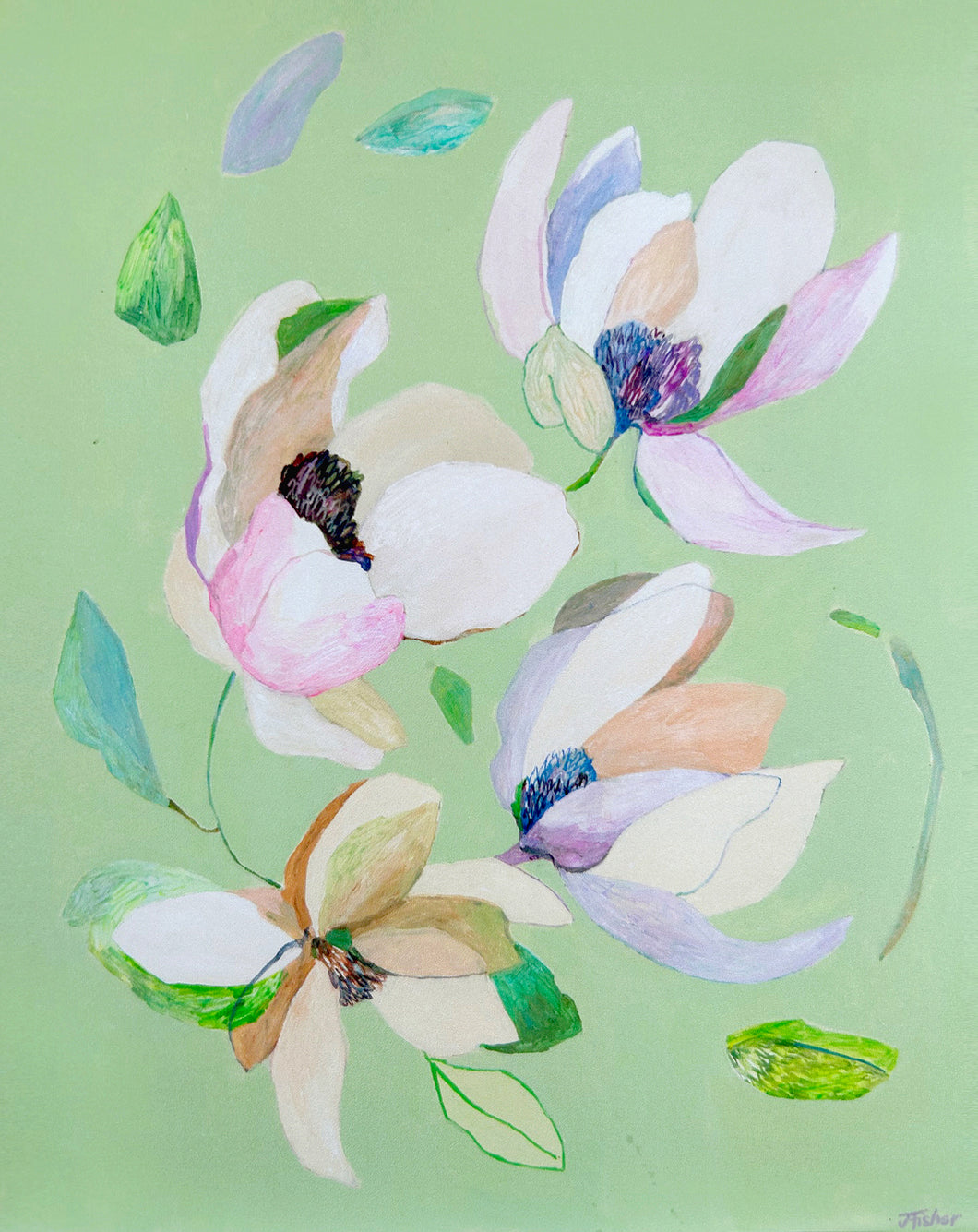 Sweet Bay Magnolia - Giclee Fine Art Print