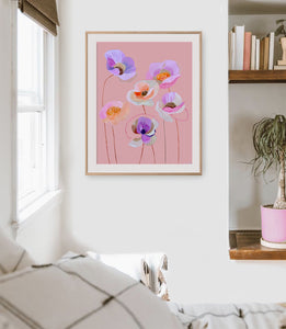 'Tall Poppies'- Giclee Fine Art Print