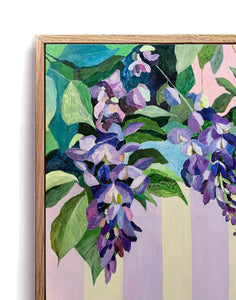 'Under the Wisteria ' Original Artwork