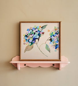 'Blue Hydrangea' mini- Giclee Fine Art Print