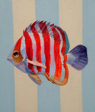 Load image into Gallery viewer, 'Peppermint Angel fish' - Original artwork
