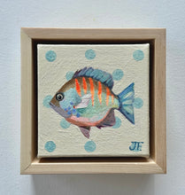 Load image into Gallery viewer, 'Mini Striped Fish' Original artwork
