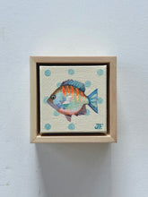 Load image into Gallery viewer, 'Mini Striped Fish' Original artwork
