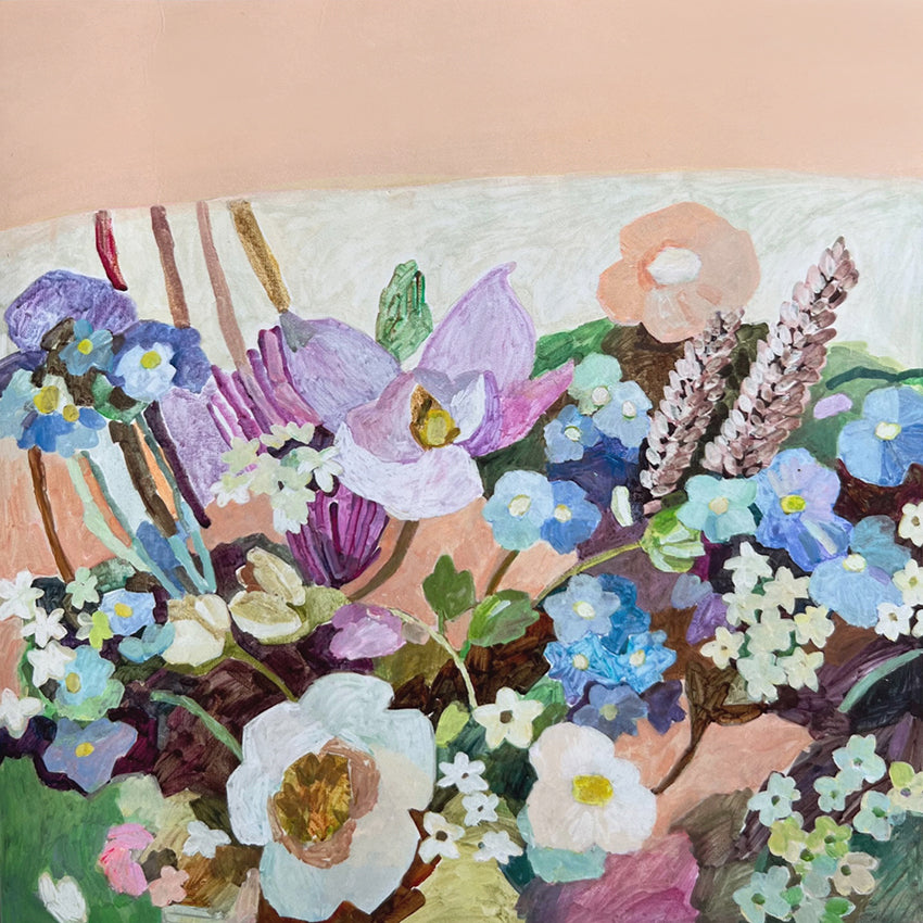 'Wallflowers'  Giclee Fine Art Print