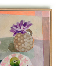 Load image into Gallery viewer, Pears on a Pretty Pink Plate - Giclee Fine Art Print
